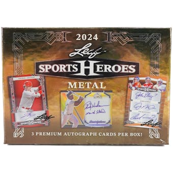2024 Leaf Metal Sports Heroes Multisport Hobby Box
