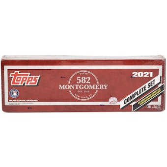 2021 Topps 582 Montgomery Club Factory Set Baseball (Box)