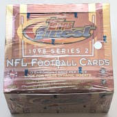 1998 Topps Finest Series 2 Football Jumbo Box (Reed Buy)