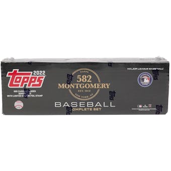 2022 Topps 582 Montgomery Club Factory Set Baseball (Box)