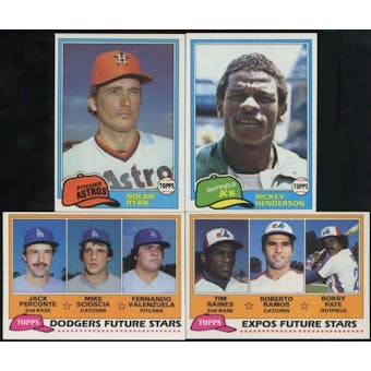 1981 Topps Baseball Complete Base & Traded Set (NM-MT)