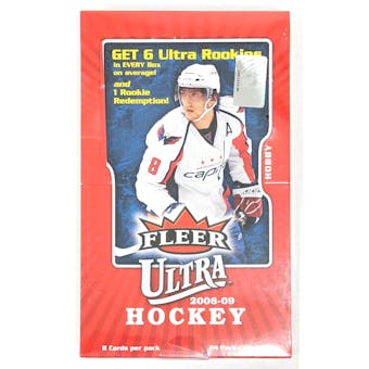 2008/09 Fleer Ultra Hockey Hobby Box (Reed Buy)
