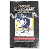 1993/94 Pinnacle Series 1 Canadian Hockey Hobby Box (Reed Buy)