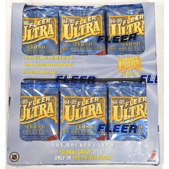 1994/95 Fleer Ultra Series 2 Hockey Jumbo Box (Reed Buy)