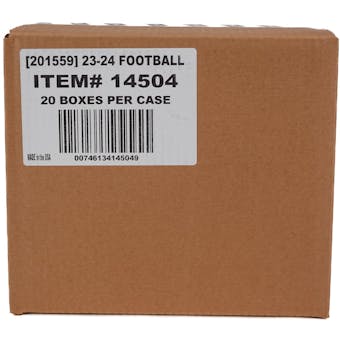 2023 Panini Prizm Football No Huddle 20-Box Case