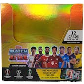 2021/22 Topps Match Attax Soccer Retail 24-Pack 12-Box Case