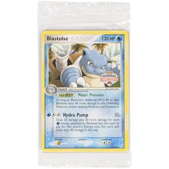 Pokemon National Championships Promo Blastoise 14/100 Sealed Pack of 10 NEAR MINT (NM)