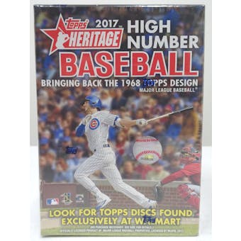 2017 Topps Heritage High Number Baseball Blaster Box (Walmart Exclusive) (Reed Buy)