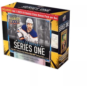 2023/24 Upper Deck Series 1 Hockey Mega Box (Rookie Class Bonus Pack!)