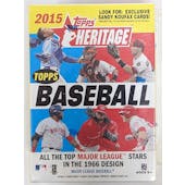 2015 Topps Heritage Baseball 8-Pack Blaster Box (Reed Buy)