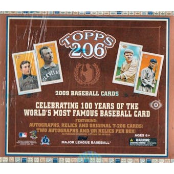 2009 Topps T-206 Baseball Hobby Box