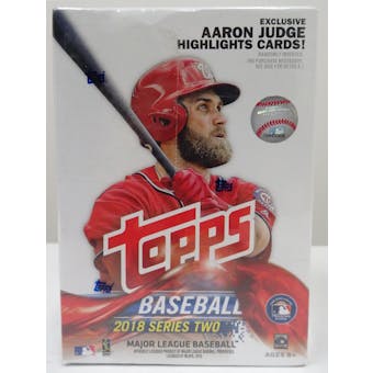 2018 Topps Series 2 Baseball 10-Pack Blaster Box (Aaron Judge) (Reed Buy)