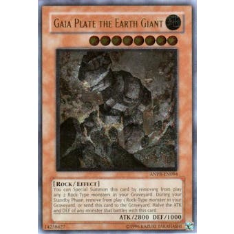 Yu-Gi-Oh Ancient Prophecy Single Gaia Plate the Earth Giant Ultimate Rare