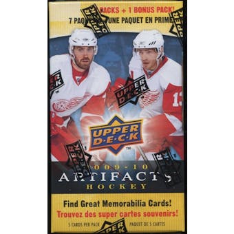 2009/10 Upper Deck Artifacts Hockey 8-Pack Box