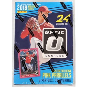 2018 Panini Donruss Optic Baseball 6-Pack Blaster Box (Reed Buy)