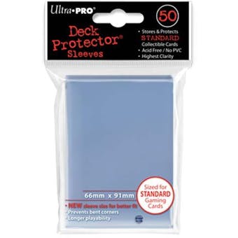 Ultra Pro Clear Deck Protectors (50 Count Pack)