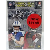 2015 Topps Platinum Football 8-Pack Blaster Box (Reed Buy)