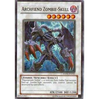 Yu-Gi-Oh Ancient Prophecy Single Archfiend Zombie Skull Super Rare