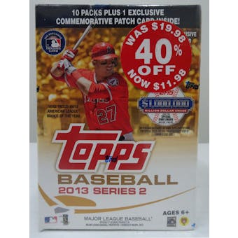 2013 Topps Series 2 Baseball 10-Pack Blaster Box (Reed Buy)