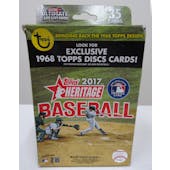 2017 Topps Heritage Baseball Hanger Box (Discs Variation) (Reed Buy)