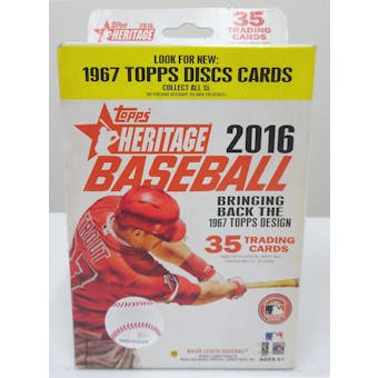 2016 Topps Heritage Baseball Hanger Box (Discs Variation) (Reed Buy)