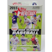 2015 Topps Heritage High Number Baseball Hanger Box (Reed Buy)