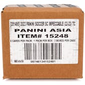2022/23 Panini Impeccable Premier League EPL Soccer Asia 3-Box Case