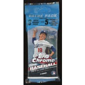 2016 Topps Chrome Baseball Value Pack (Pink Refractors) (Reed Buy)