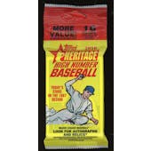 2016 Topps Heritage High Number Baseball Jumbo Pack (Reed Buy)