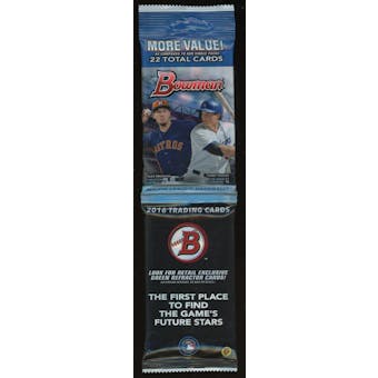 2016 Bowman Baseball Retail Value Rack Pack (Reed Buy)