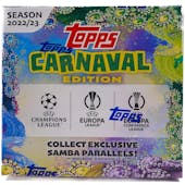 2022/23 Topps Carnaval Edition UEFA Club Competitions Soccer Hobby Box