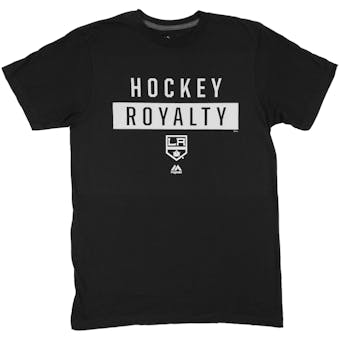 Los Angeles Kings Majestic Have Pride Black Tee Shirt (Adult X-Large)