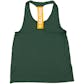 Oakland Athletics Majestic Green Respect The Training Performance Tank Top (Womens Small)