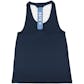 Tampa Bay Rays Majestic Navy Respect The Training Performance Tank Top (Womens Large)