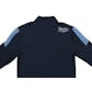 Tampa Bay Rays Majestic Navy Status Inquiry Performance 1/4 Zip Long Sleeve (Adult Large)