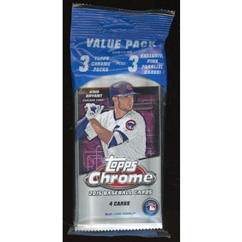 2015 Topps Chrome Baseball Value Pack (Reed Buy)