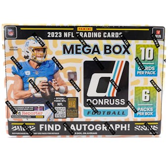 2023 Panini Donruss Football Mega Box (Blue Scope!)