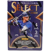 2023 Panini Select Baseball 3-Pack Blaster Box