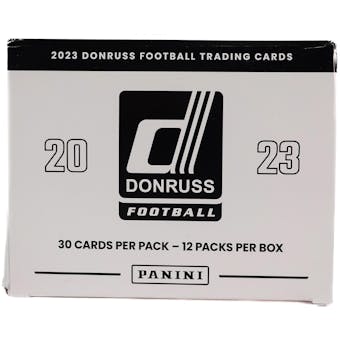 2023 Panini Donruss Football Jumbo Value 12-Pack Box