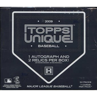 2009 Topps Unique Baseball Hobby Box