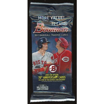 2017 Bowman Baseball Jumbo Value Pack (Reed Buy)