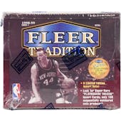 1998/99 Fleer Tradition Basketball 20-Pack Retail Box