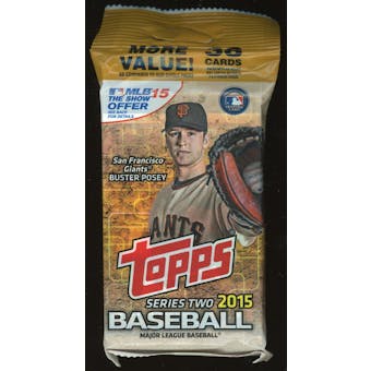 2015 Topps Series 2 Baseball Jumbo Value Pack (Reed Buy)