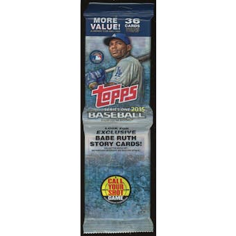 2015 Topps Series 1 Baseball Jumbo Rack Pack (Reed Buy)