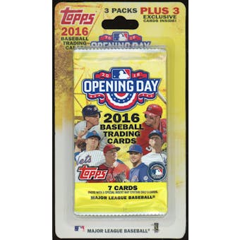 2016 Topps Opening Day Baseball Blister Pack (Reed Buy)