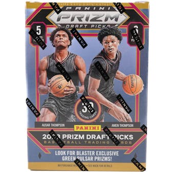 2023/24 Panini Prizm Draft Picks Basketball 6-Pack Blaster Box (Green Pulsar Prizms!)