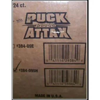 2009 Topps Puck Attax Hockey Booster 12-Box Case