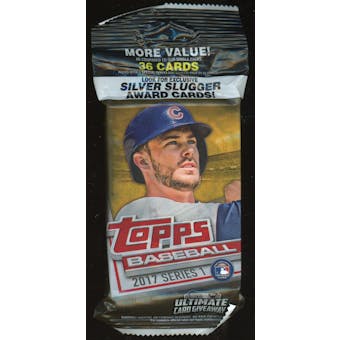 2017 Topps Series 1 Baseball Jumbo Value Pack (Silver Slugger) (Reed Buy)