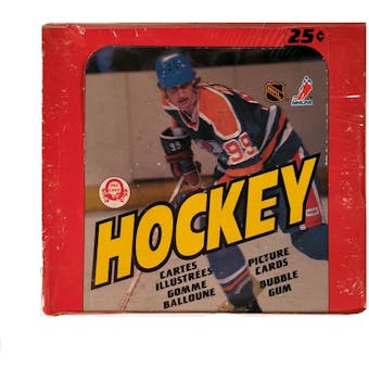 1982/83 O-Pee-Chee Hockey Wax Box (BBCE)
