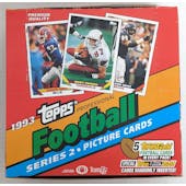 1993 Topps Series 2 Football Jumbo Box (Reed Buy)